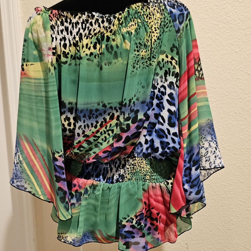 Multicolor Women's Top - Picture 2 of 2